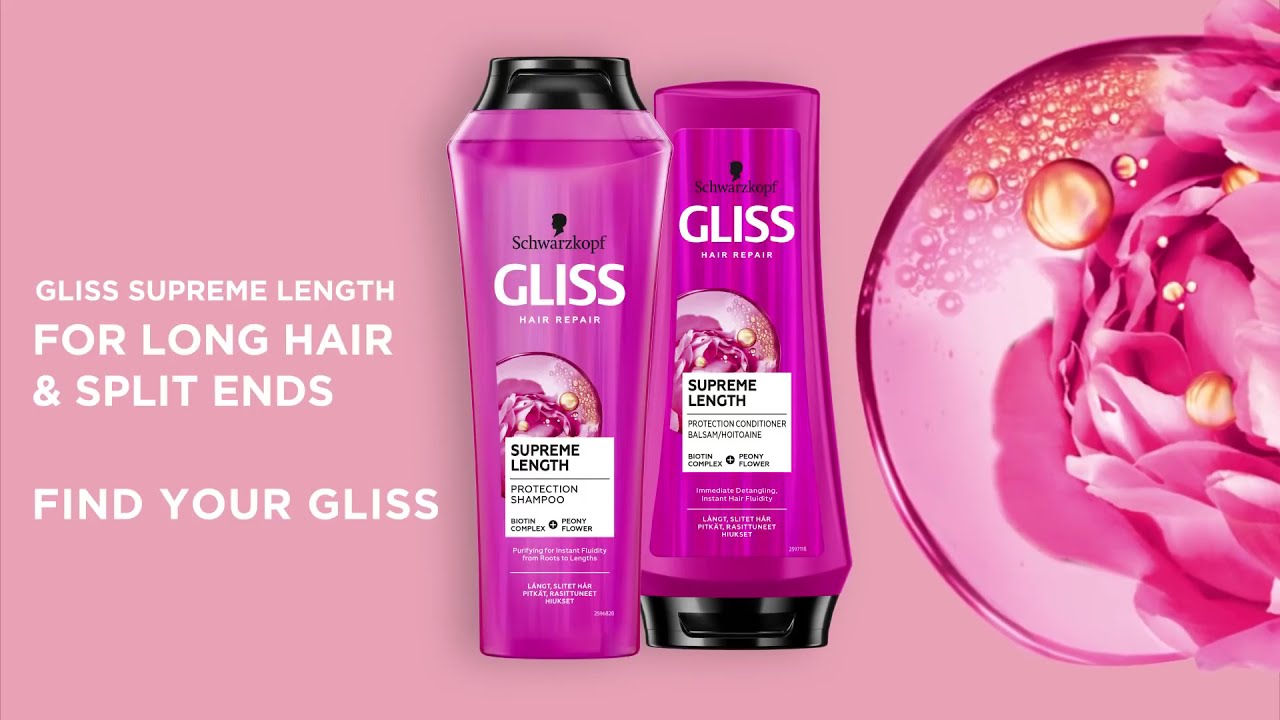 GLISS Supreme Length – For long hair, greasy roots & split ends