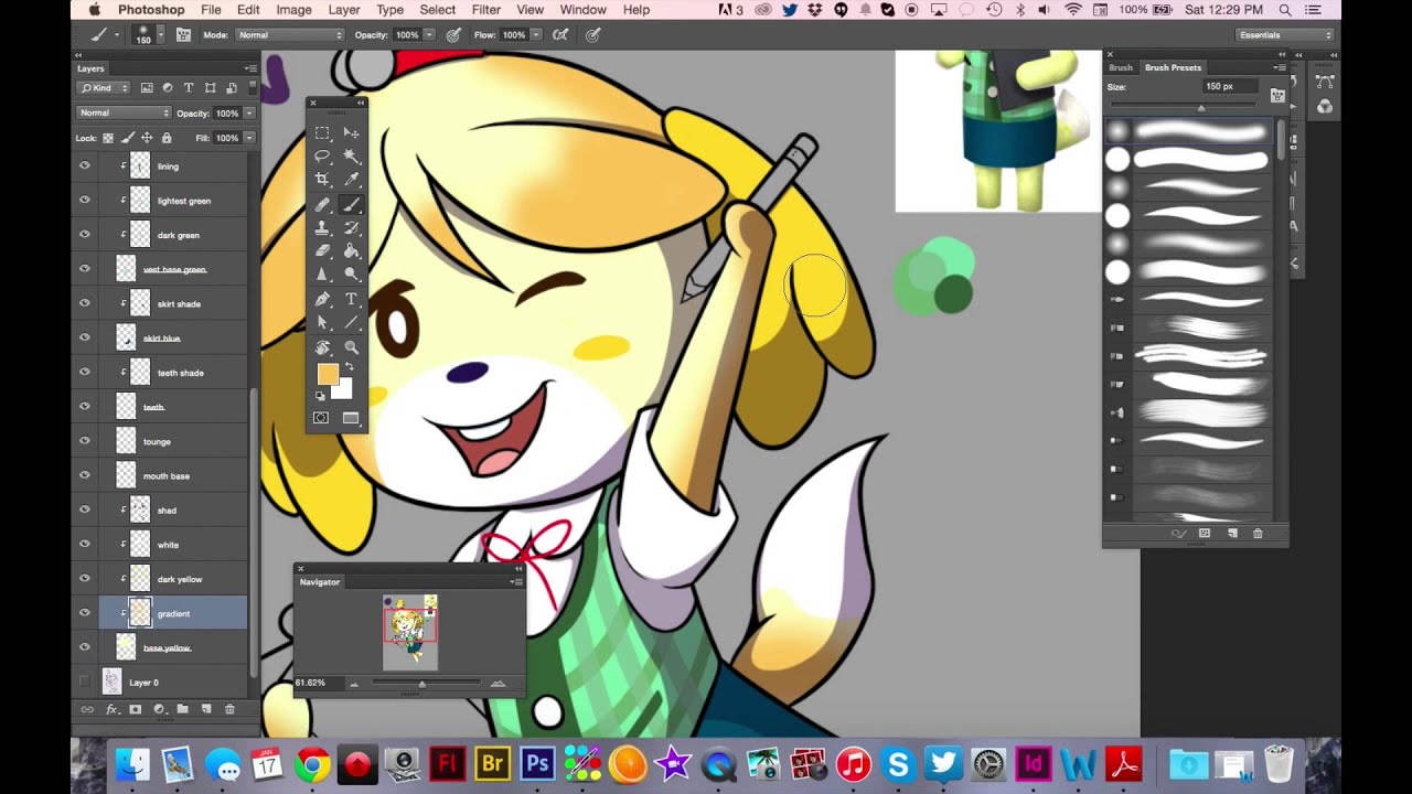 AC:NL Isabelle Speedpaint