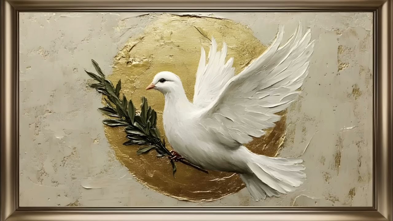 Dove of Peace Frame 4k 2h 