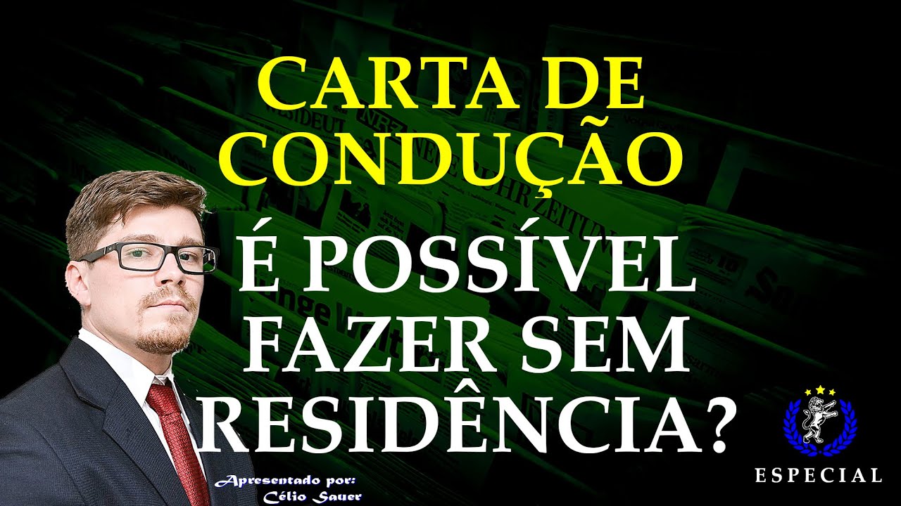 Carta de Condução PORTUGUESA sem residência: como fazer!