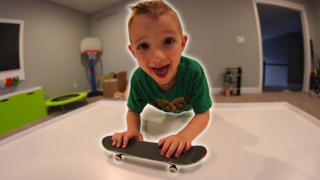 6 YEAR OLD LEARNS TO HANDBOARD!