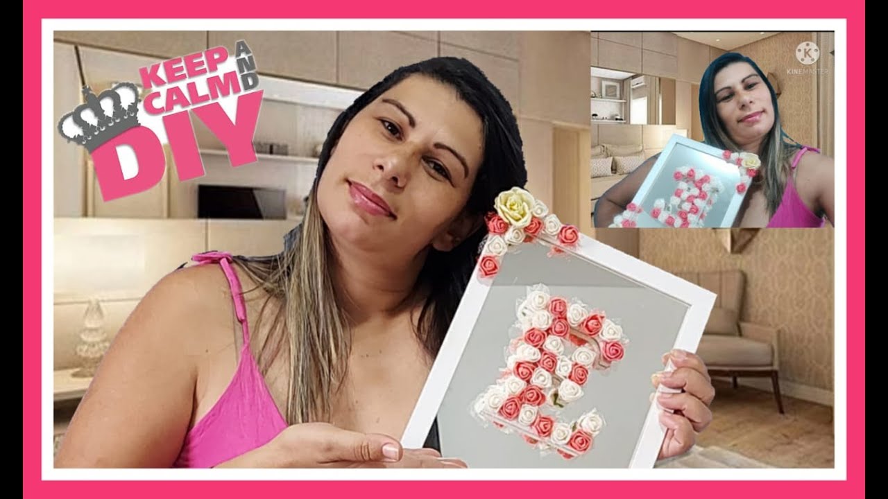 ✂️DIY✂️ Quadro maternidade decorativo!!!