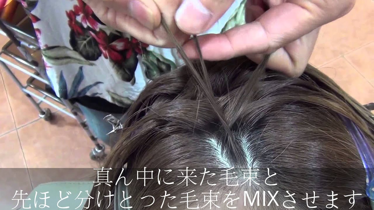 改訂版　簡単　コーンロウのやり方　let,s try !!easy to cornrow hair arrangement