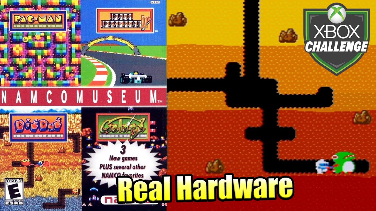Namco Museum — Xbox OG Gameplay HD — Real Hardware {Component}
