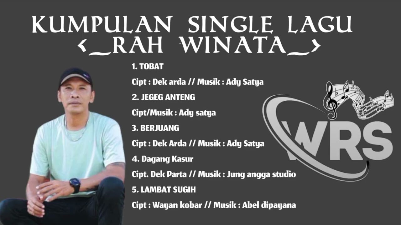 Kumpulan 5 lagu pop bali // Rah winata // produksi rah winata.official