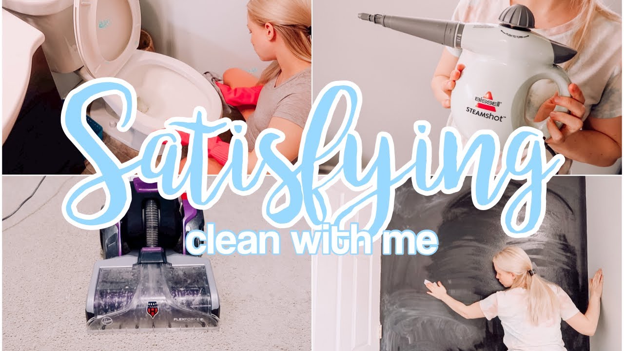 *SUPER* SATISFYING CLEAN WITH ME 2021 // SPEED CLEANING MOTIVATION