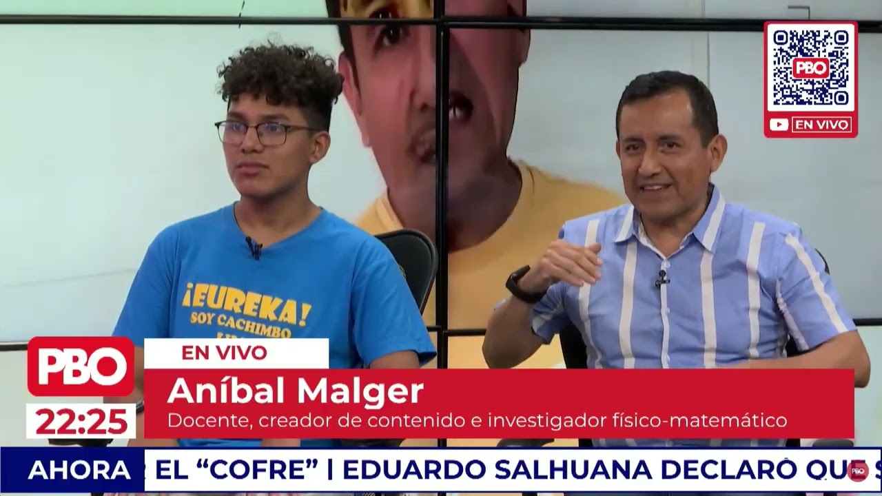 Entrevista en PBO con Carmen Alvarado.  #AnibalMalger