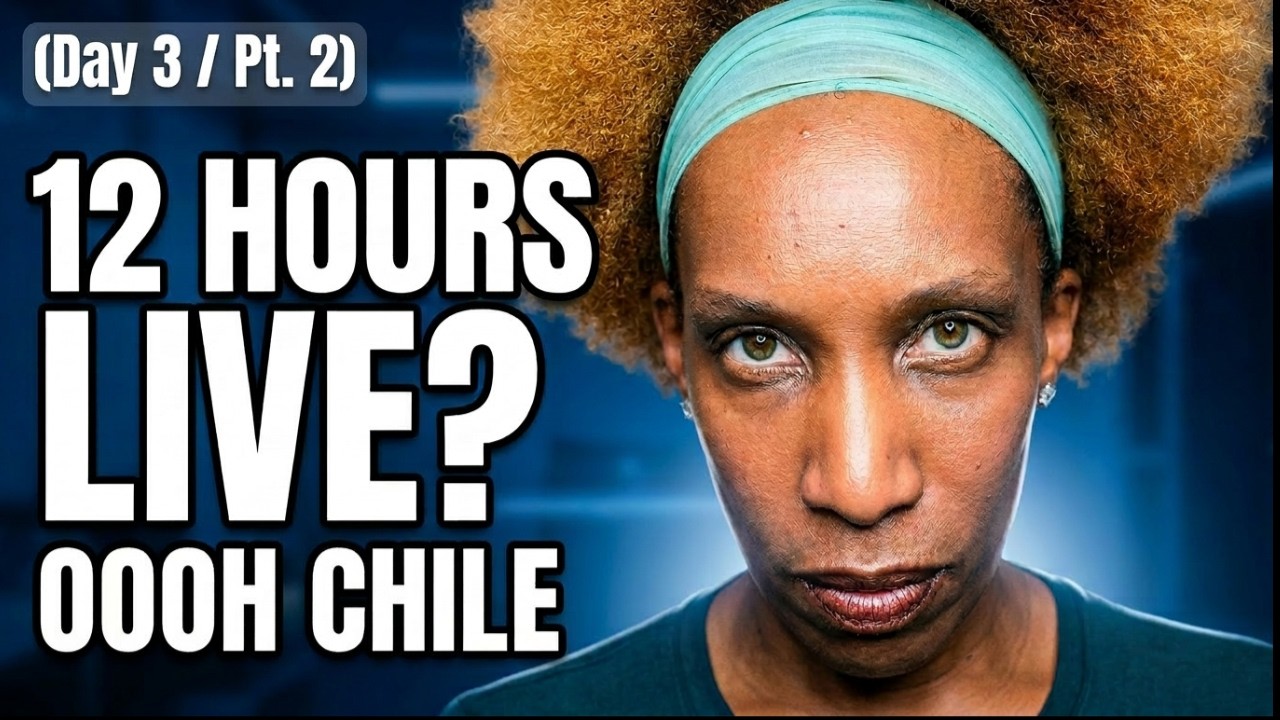 Tracee Loran is Live! | Day 3 — 12-Hour Live Experiment (Part 2)