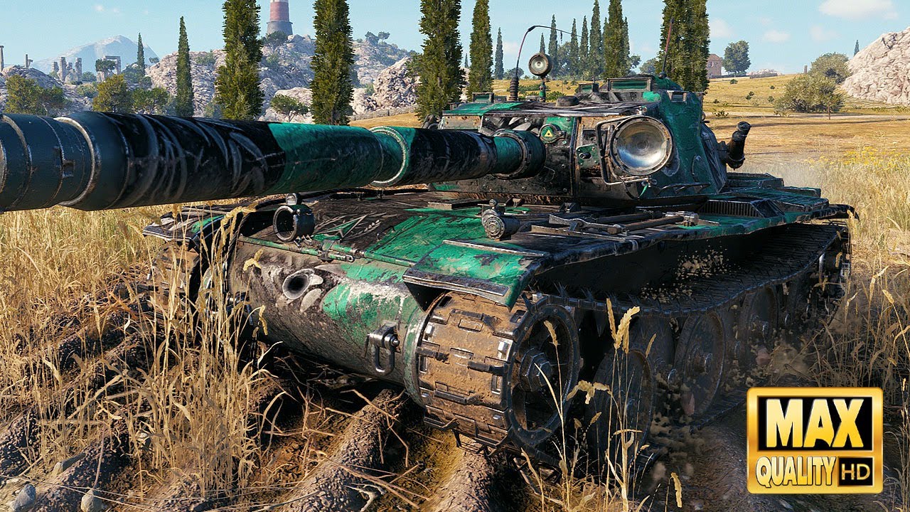 Бурраск: Триллер на карте Утес - World of Tanks