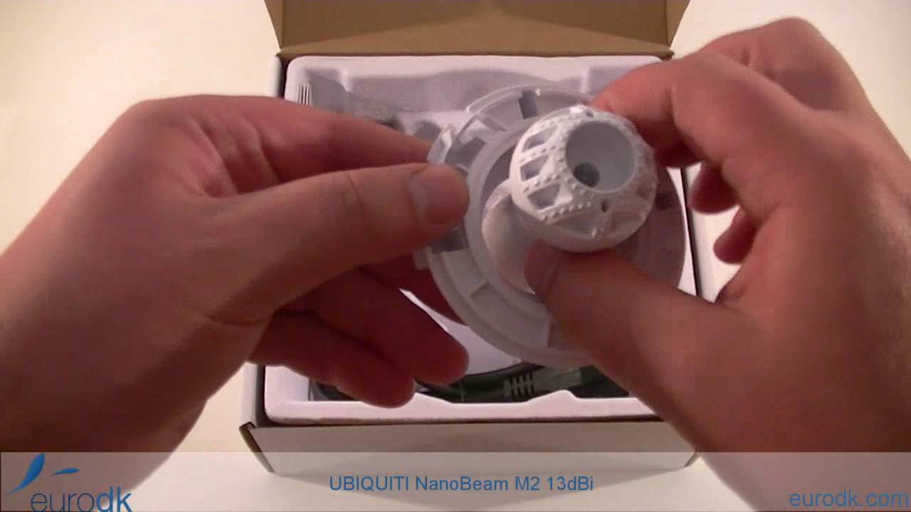 Ubiquiti NanoBeam M2 13dBi UNBOXING & SPECIFICATIONS HD