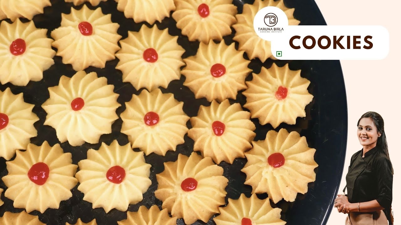 Easy Bakery Style Cookies | Butter Cookies only with 4 Ingredient | Chef Taruna Birla