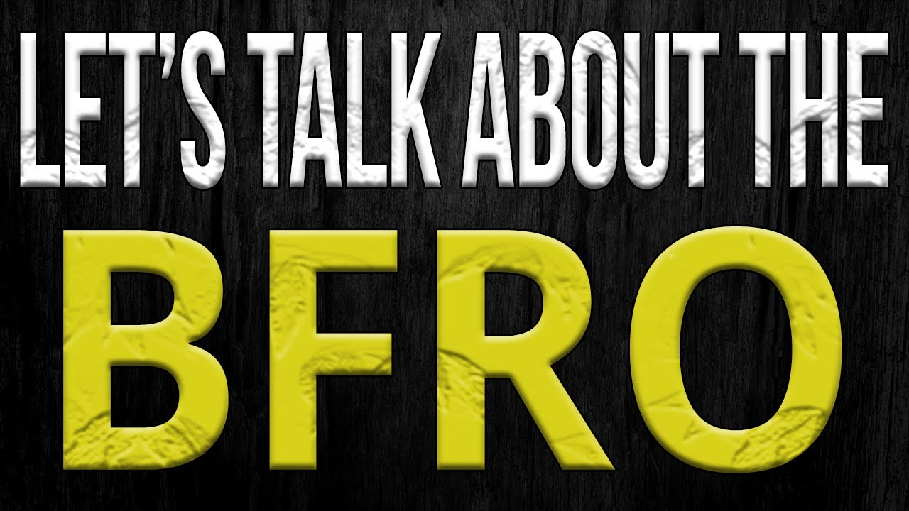 Bigfoot a Funny Encounter and Lets Talk About the BFRO