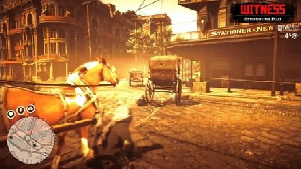 Red Dead Redemption 2 online FIGHT