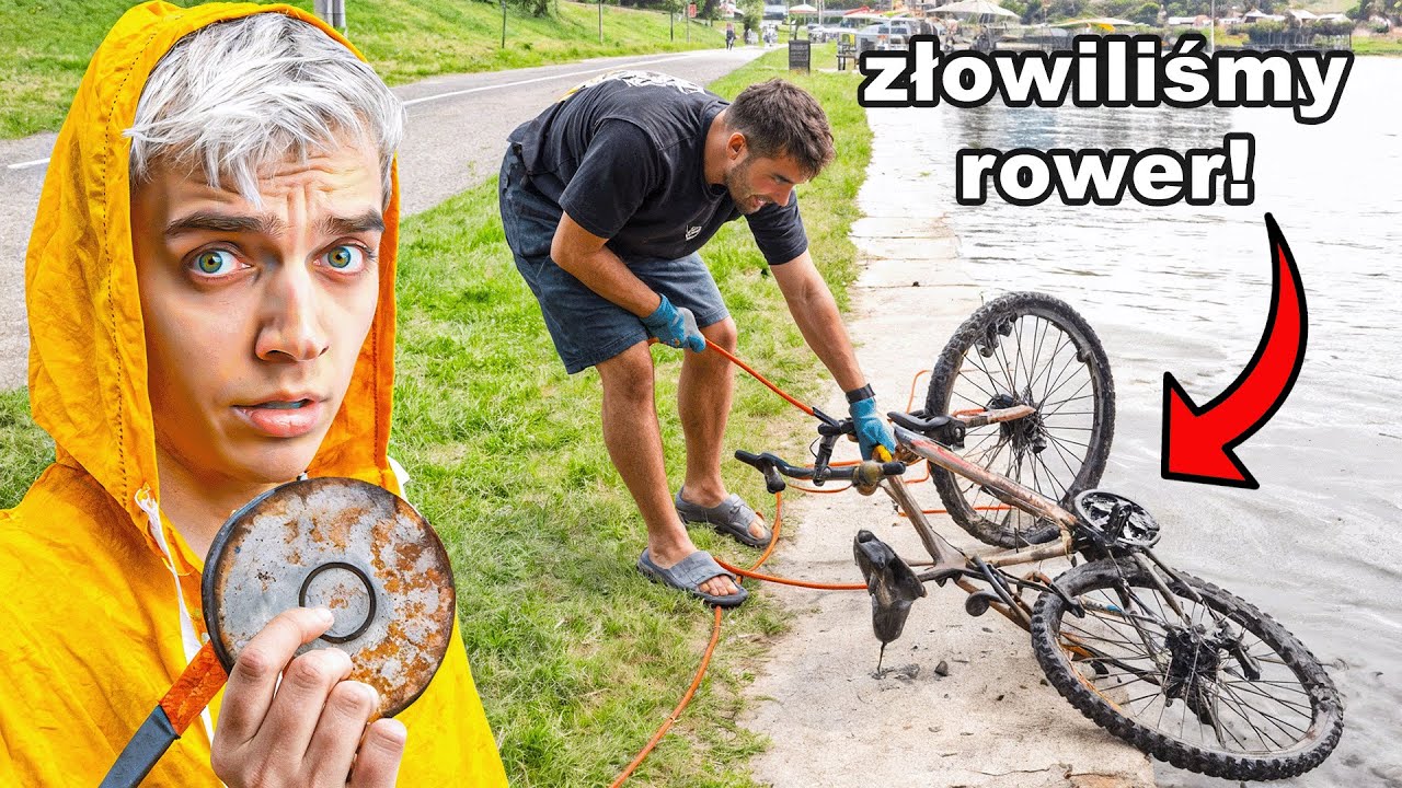 wyłowiliśmy ROWER magnesem!