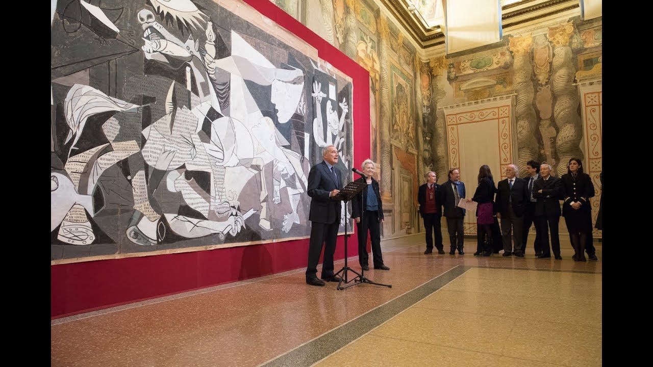 Speciale Guernica icona di pace. In Senato il cartone di Picasso per la prima volta in Italia