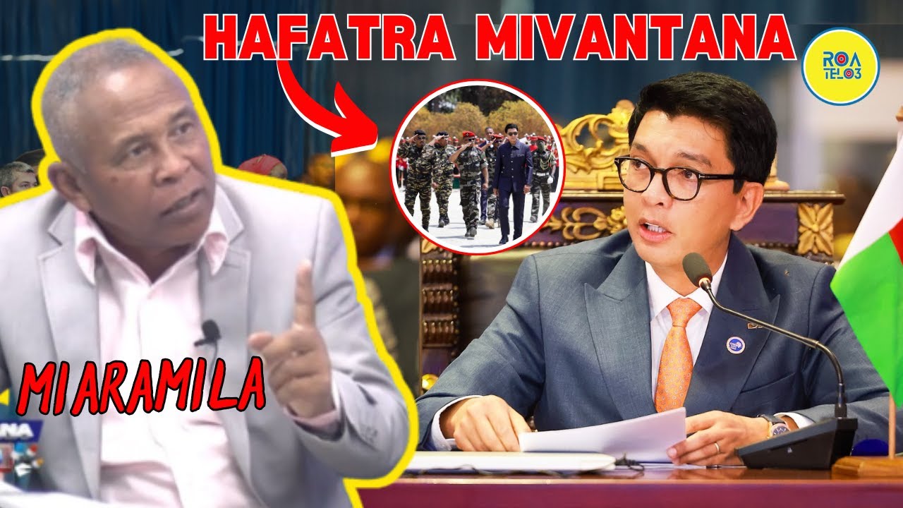 HAFATRY NY MIARAMILA HO AN'NY FILOHA RAJOELINA...❗