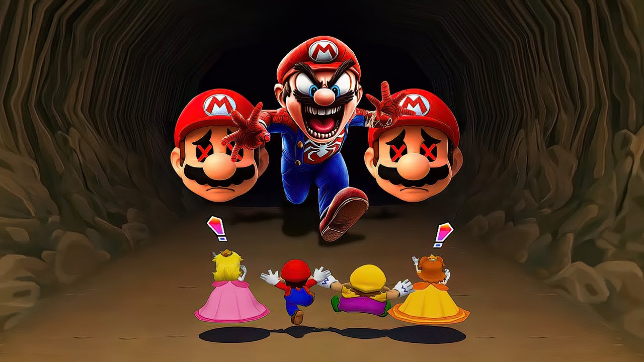Mario Party Gamecube 5+6 Minigames - Peach Vs Mario Vs Wario Vs Daisy (Hardest Difficulty)