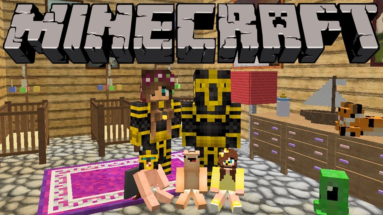 LA FAMILIA ADOPTIVA DEL BEBÉ NOOB CON MASSI, MASSIA, MASSITO Y MASSITA EN MINECRAFT 👨‍👩‍👧‍👦
