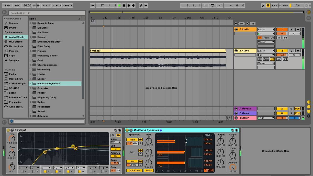 Mastering in Ableton Live, simplified for normal people.