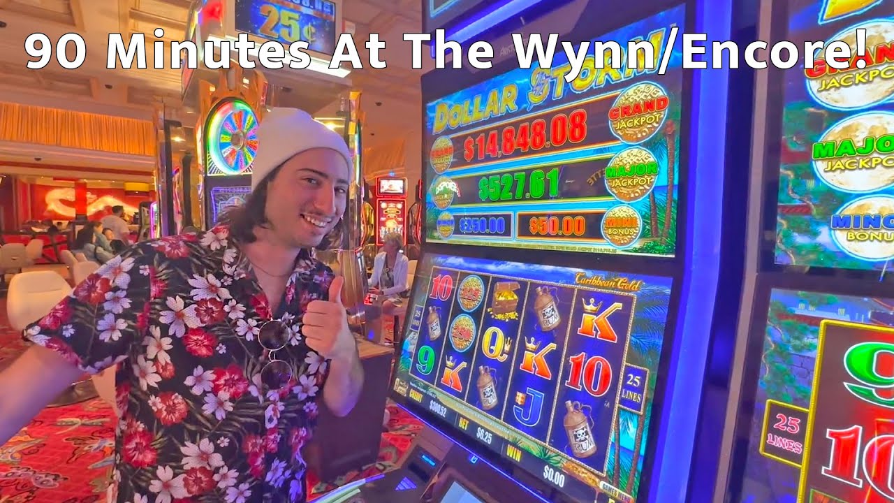 90 Minutes Of Slot Play At The Wynn/Encore Las Vegas!