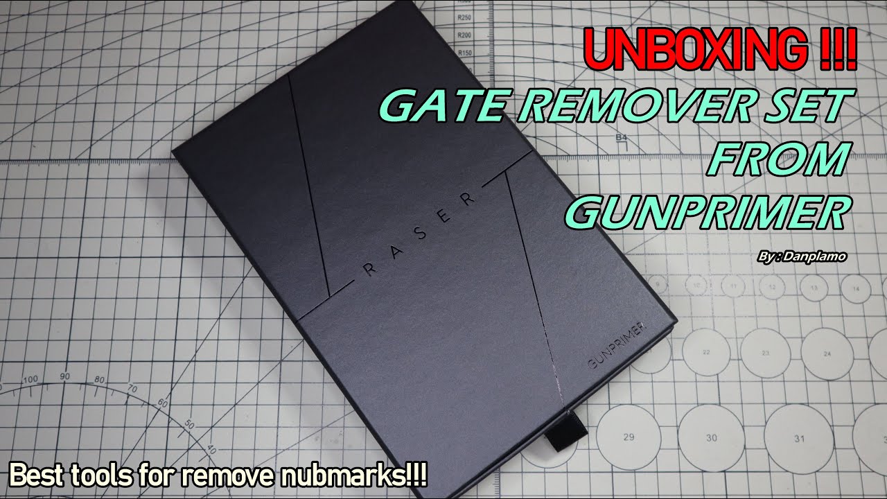 Unboxing Gate Remover Set from GUNPRIMER (BEST TOOLS FOR NUBMARKS!)