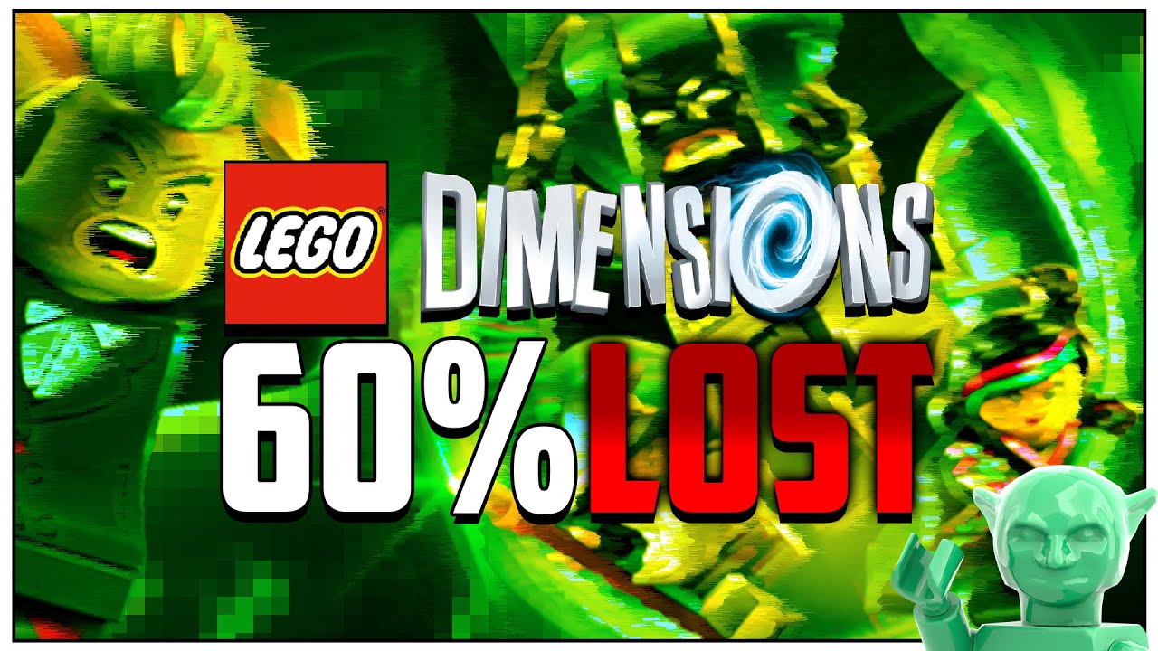60% LEGO Dimensions ПОТЕРЯНО... (Xbox 360)