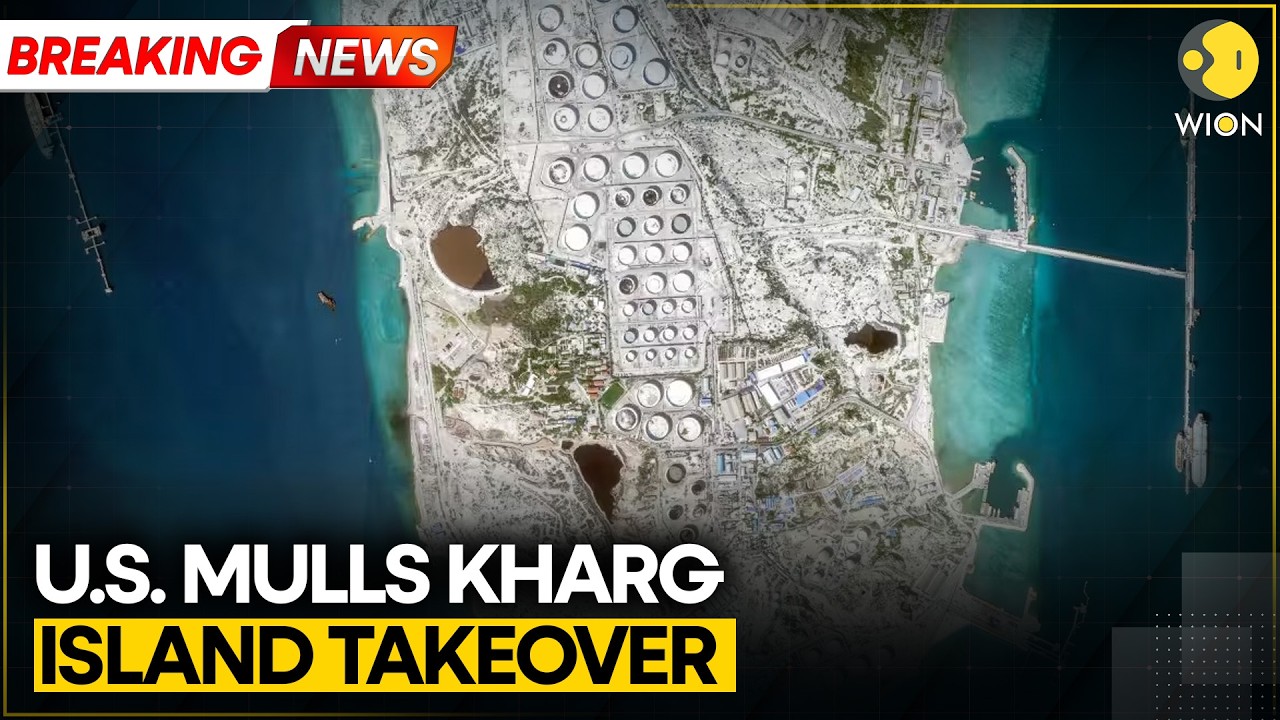 US-Iran War |  Reports: U.S. Considering Plans to Block Kharg Island | WION BREAKING