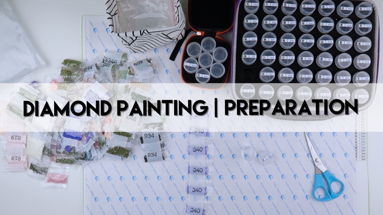Diamond Painting - Preparation | Homfun Custom