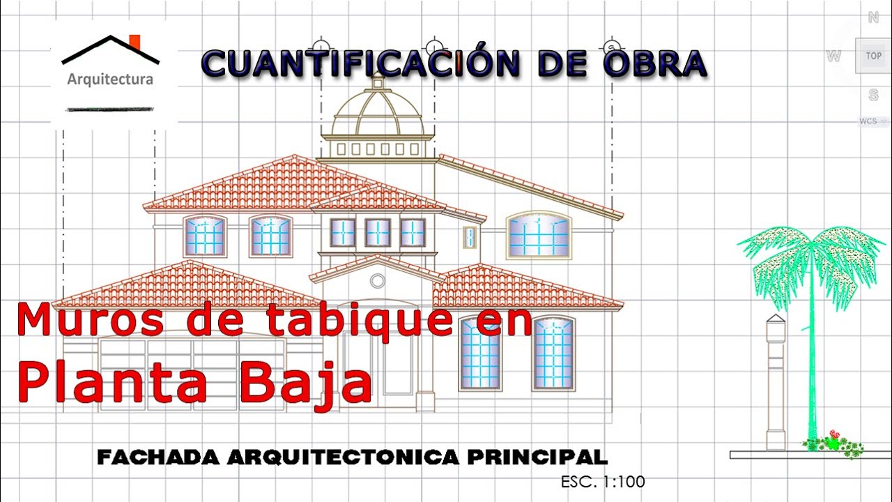 Muros de Planta Arquitectónica Baja