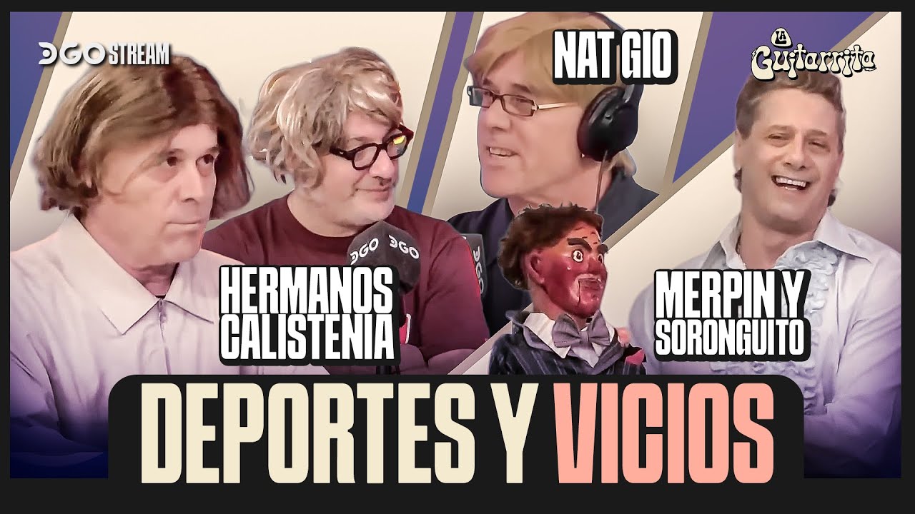 #LAGUITARRITA |  En VIVO el MAGO MERPIN , NAT GIO y LOS HERMANOS CALISTENIA | 15/10