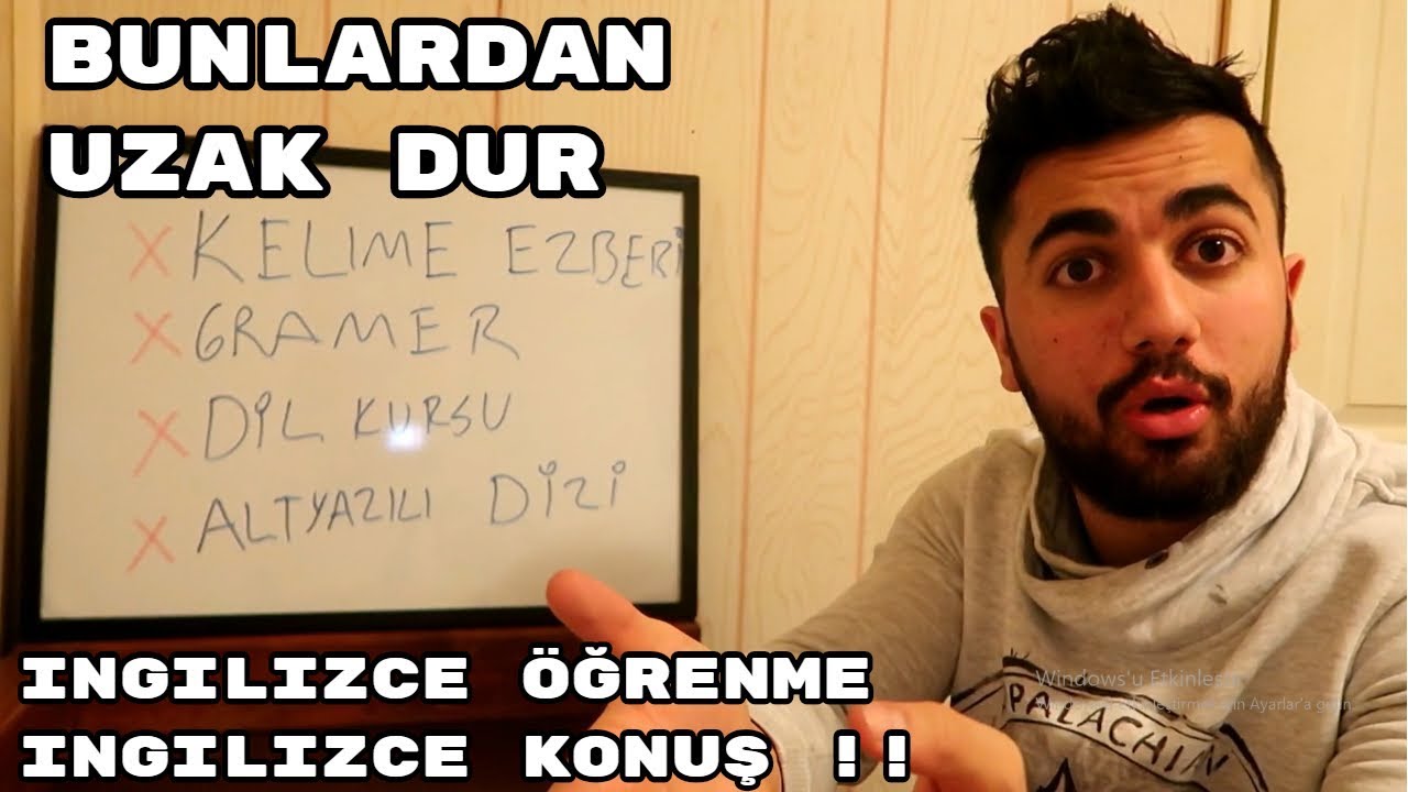 İNGİLİZCE KONUŞMAK İSTİYOR MUSUN? İZLE!