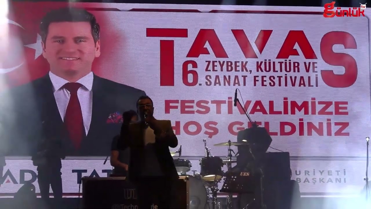 Tavas, 6. Zeybek, Kültür ve Sanat Festivali'ne Haluk Levent ile muhteşem final #haluklevent #tavas