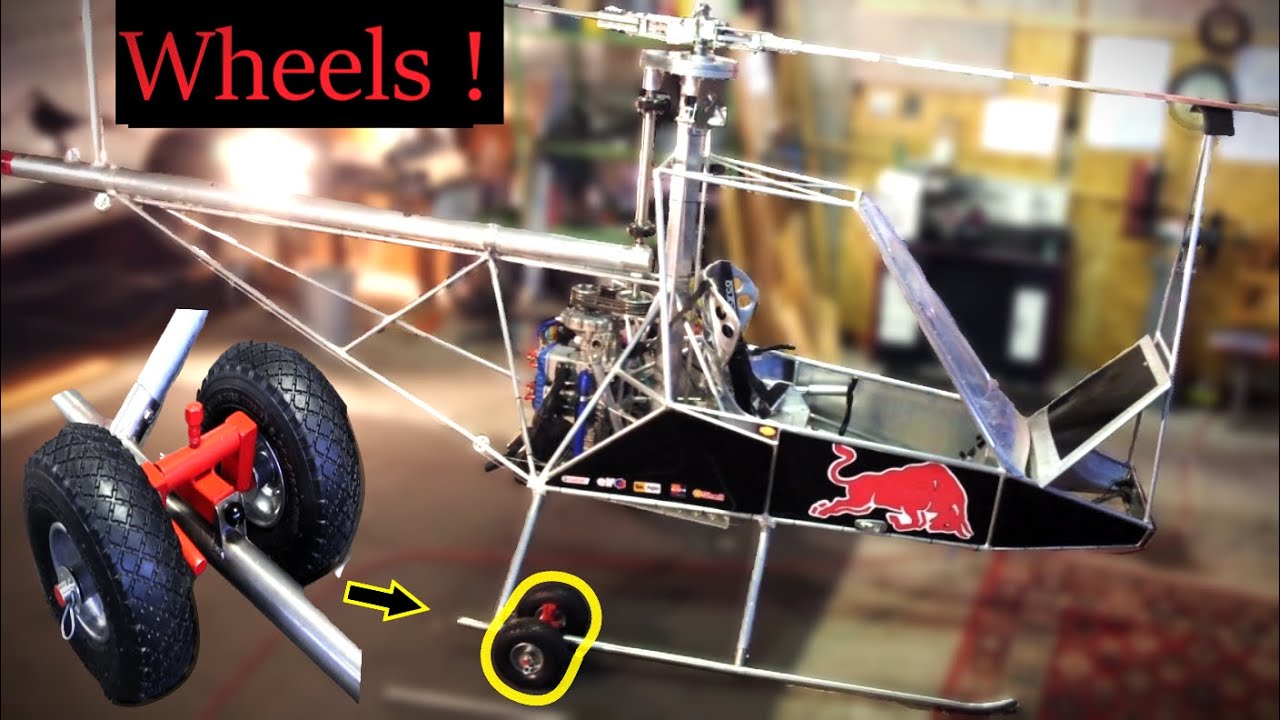 Ground Handling Wheels EXPERIMENTAL HELICOPTER BUILD SERIES (Part 71)