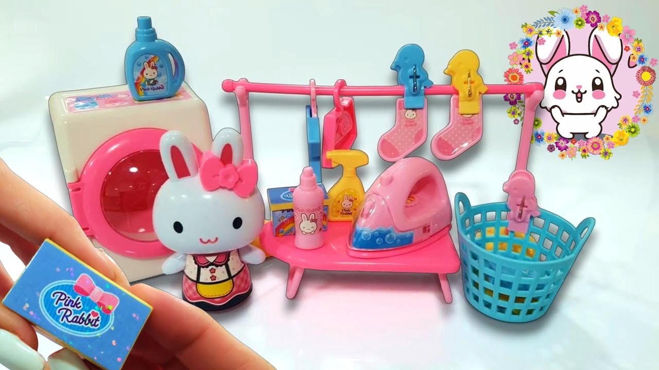 NEW HELLO KITTY Laundry Set, Satisfying Unboxing Hello kitty Collection | ASMR Unboxing Toys