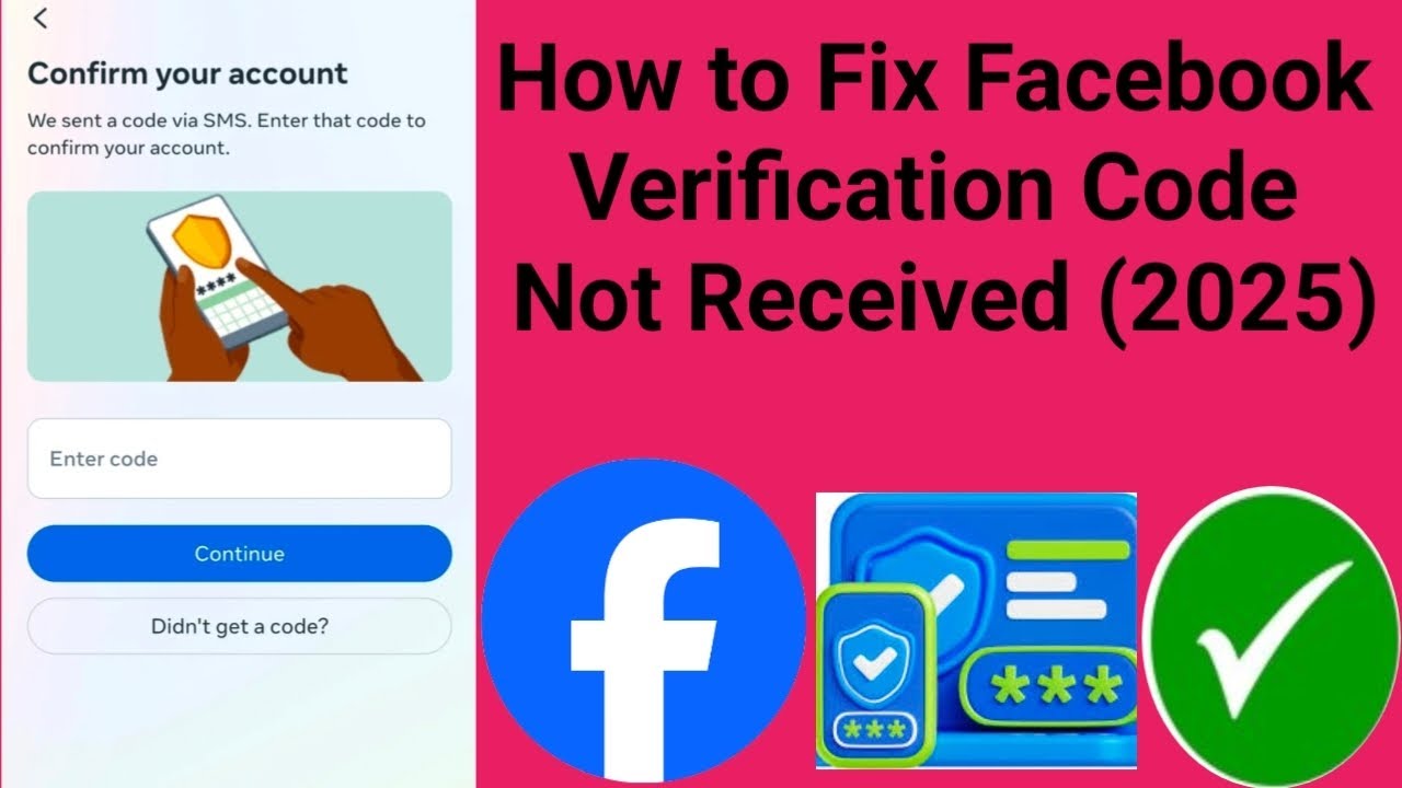 How to Fix Facebook Verification Code not Received (2025) | Facebook Not Sending SMS Code.
