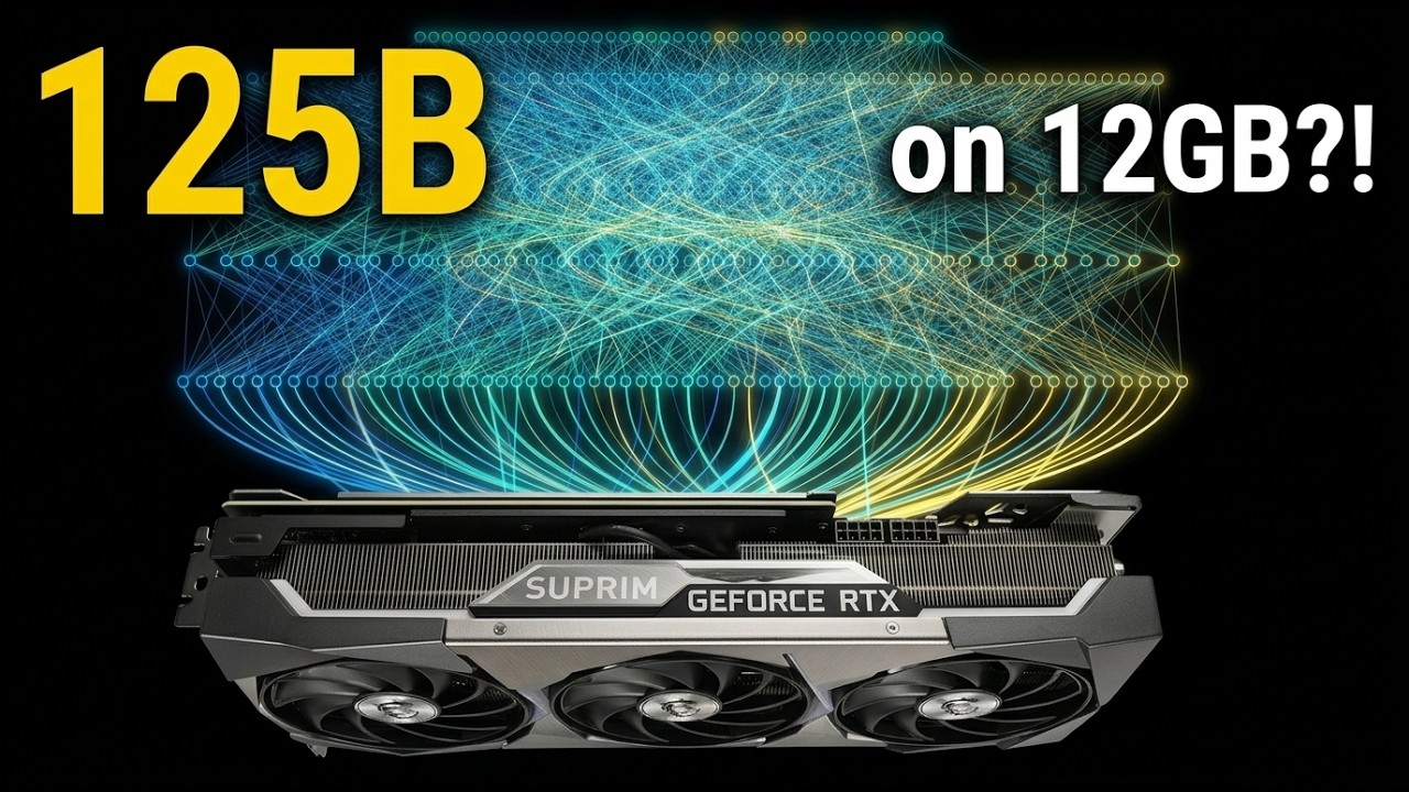 Strata &mdash; как ИИ-модель на 125 млрд параметров помещается на GPU с 12 ГБ памяти? (Визуализация)