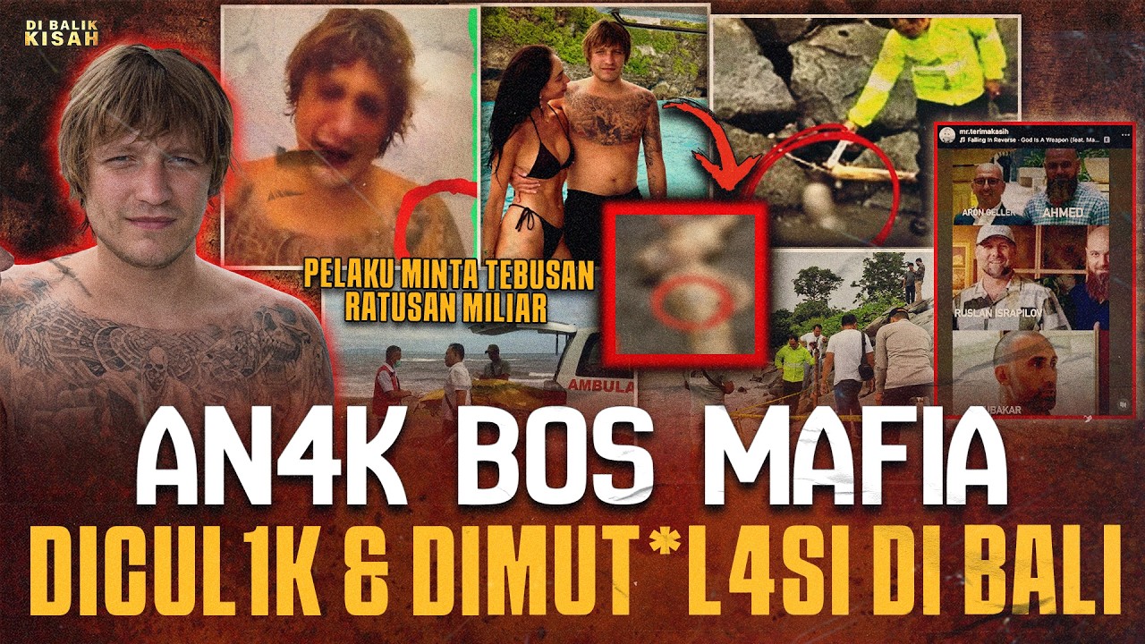 AN4K BOS MAFI4 DIM*TlL4Sl DI PANTAI BALI !