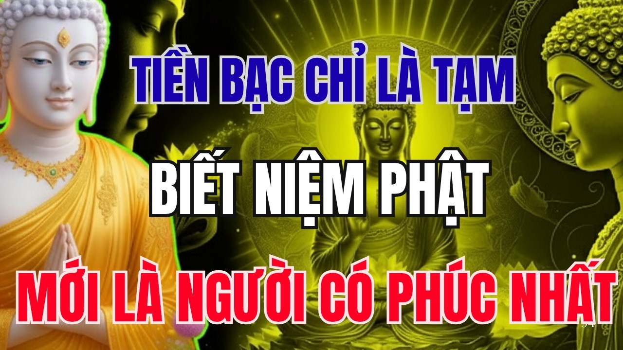 PHẬT DẠY CON NGƯỜI: TIỀN BẠC CHỈ LÀ TẠM, BIẾT NIỆM PHẬT MỚI LÀ NGƯỜI CÓ PHÚC NHẤT | HƠI THỞ TÂM AN