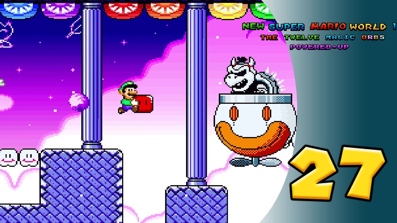 New Super Mario World 1: The Twelve Magic Orbs Powered-Up [SMW-Hack] - Part 27 - Bonuswelt (Finale)