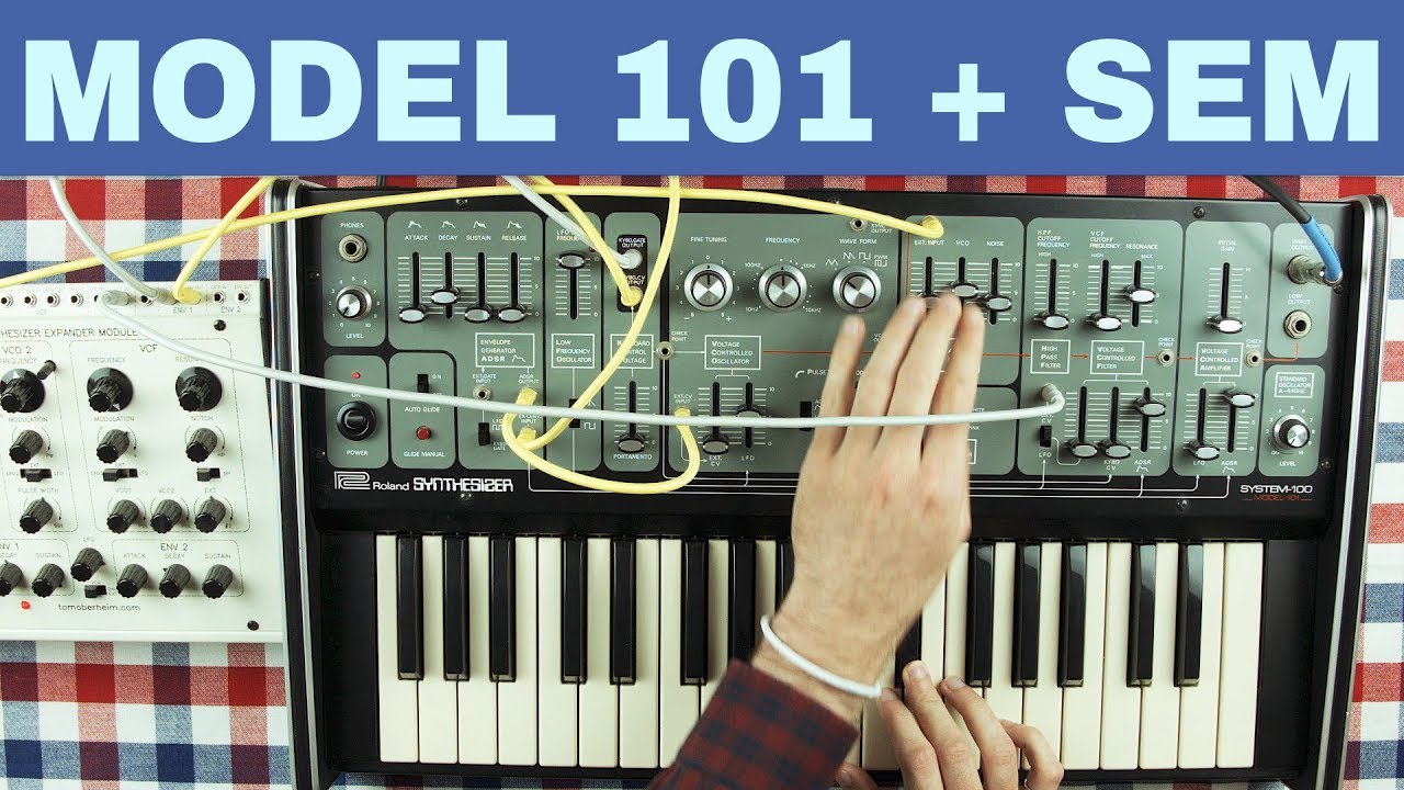 ROLAND SYSTEM 100 MODEL 101 + TOM OBERHEIM SEM PRO ~ Will They Pair? Ep.31