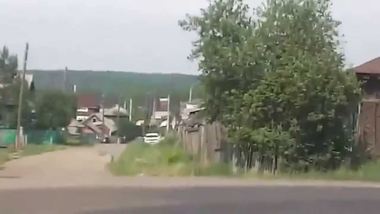 Иркутская область проезжаем город Нижнеудинск.