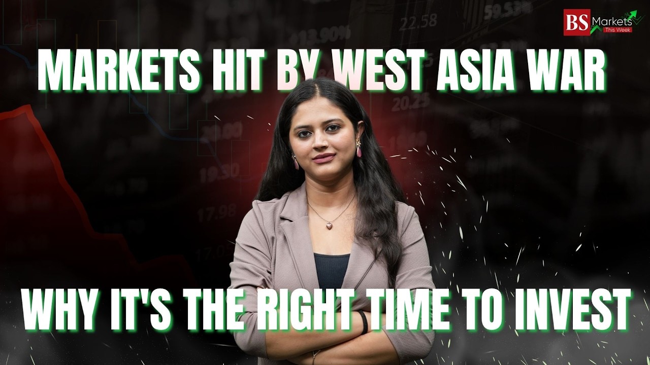 Markets hit by West Asia war: Why it's the right time to invest | Investment tips | SIP | Nifty
