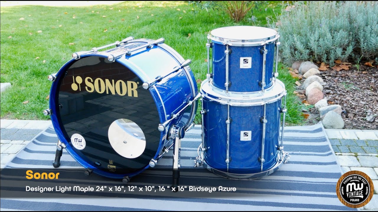 MW-Vintage.pl - Sonor Designer Light Maple 24