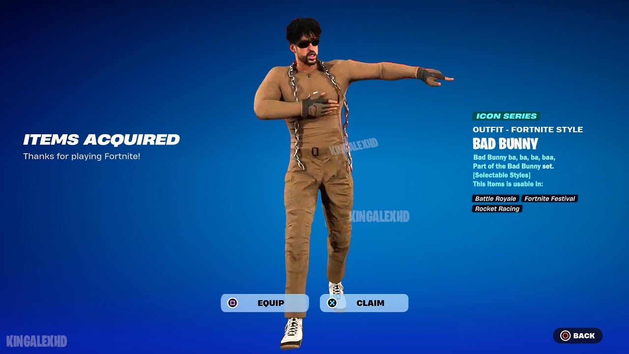 How To Get Bad Bunny Skin NOW FREE In Fortnite (Unlock LEGO Bad Bunny Style)