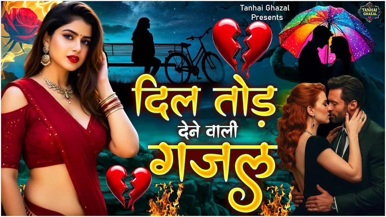 दिल तोड़ देने वाली ग़ज़ल | सुनकर आँसू आ जाएंगे | दर्द भरी ग़ज़ल #sadghazal