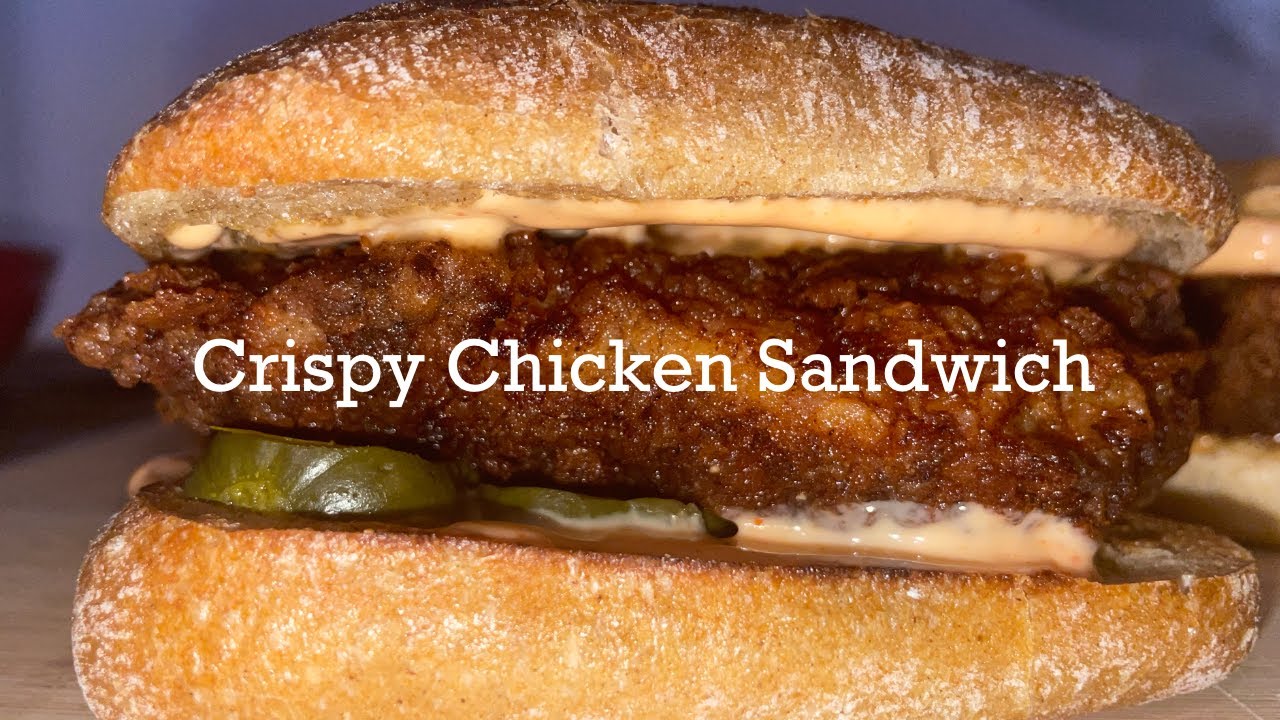 Crispy Chicken Sandwich: The Ultimate Comfort Food