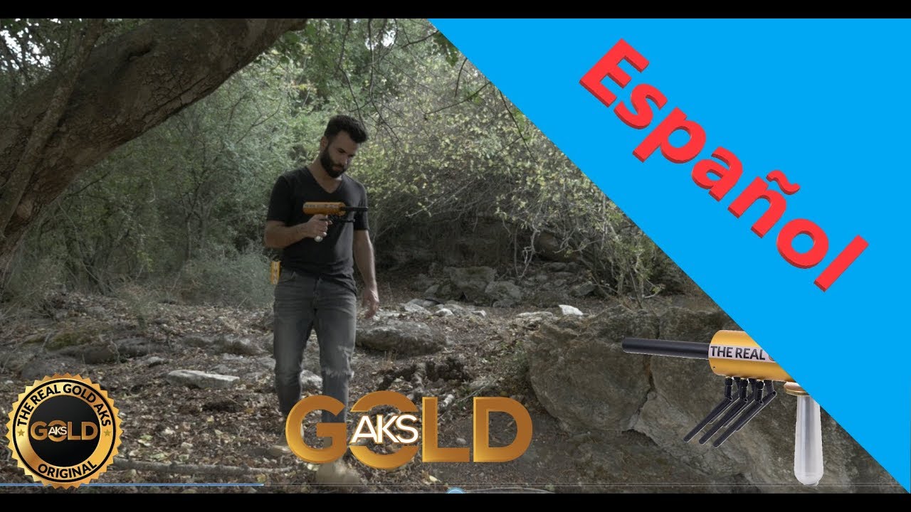 Encontrar un tesoro en una antigua pared de ladrillo hace siglos - GOLDAKS ORO DETECTOR