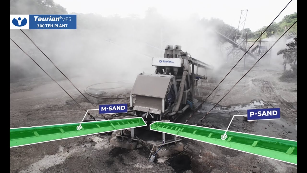 Taurian 300 TPH Sand Washing Plant, Badlapur