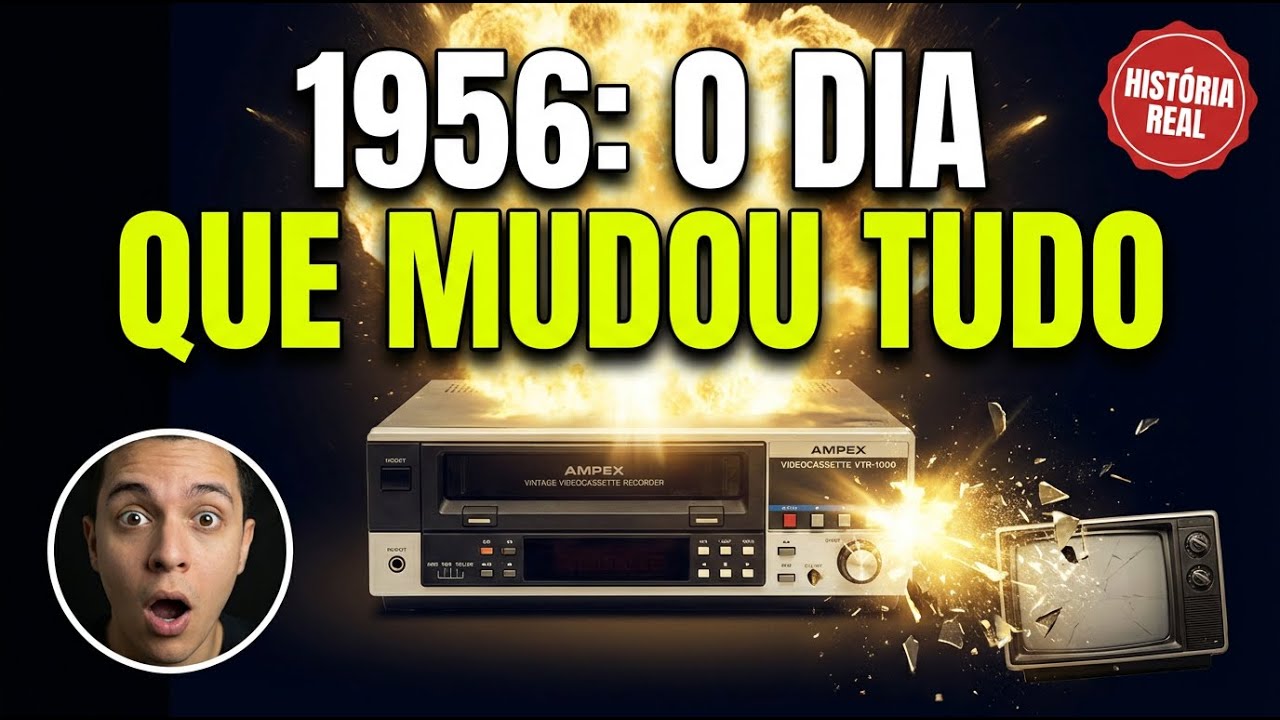 A Inven&ccedil;&atilde;o SECRETA que Revolucionou a TV: Como o Videocassete Nasceu 📺