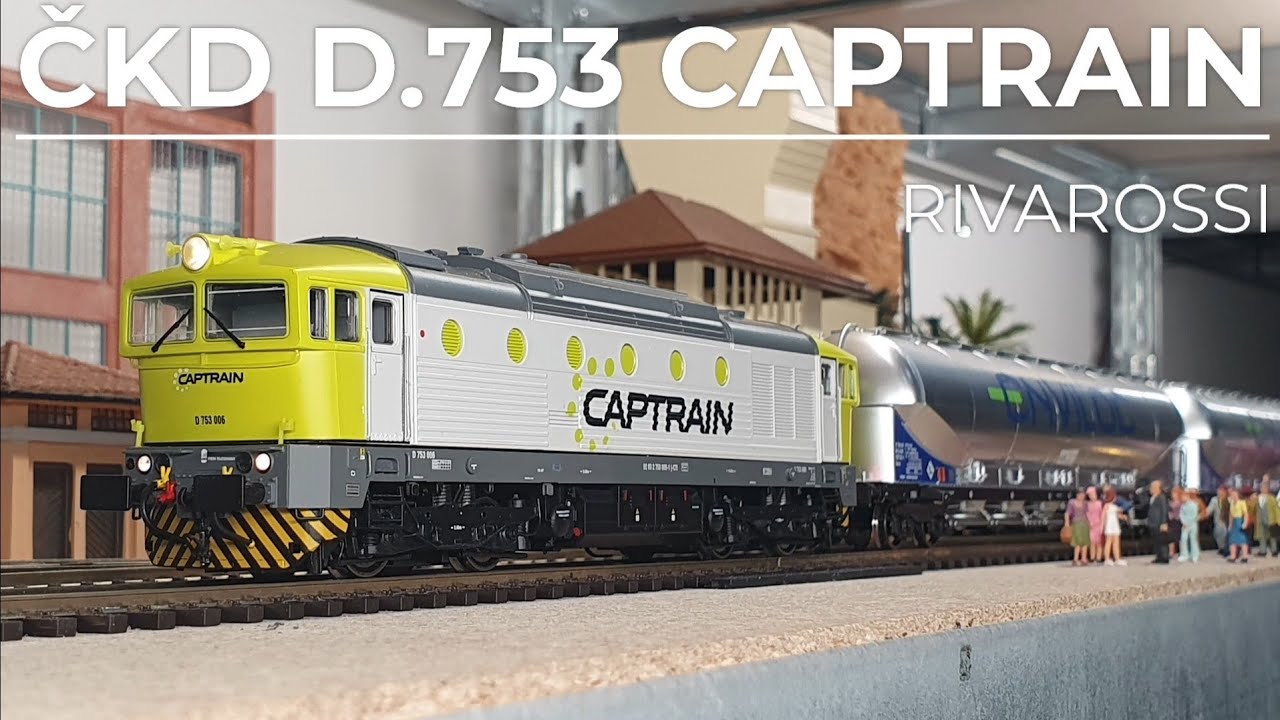 Rivarossi D.753 CAPTRAIN